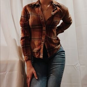 🍂🌱BUTTON-UP FLANNEL SHIRT